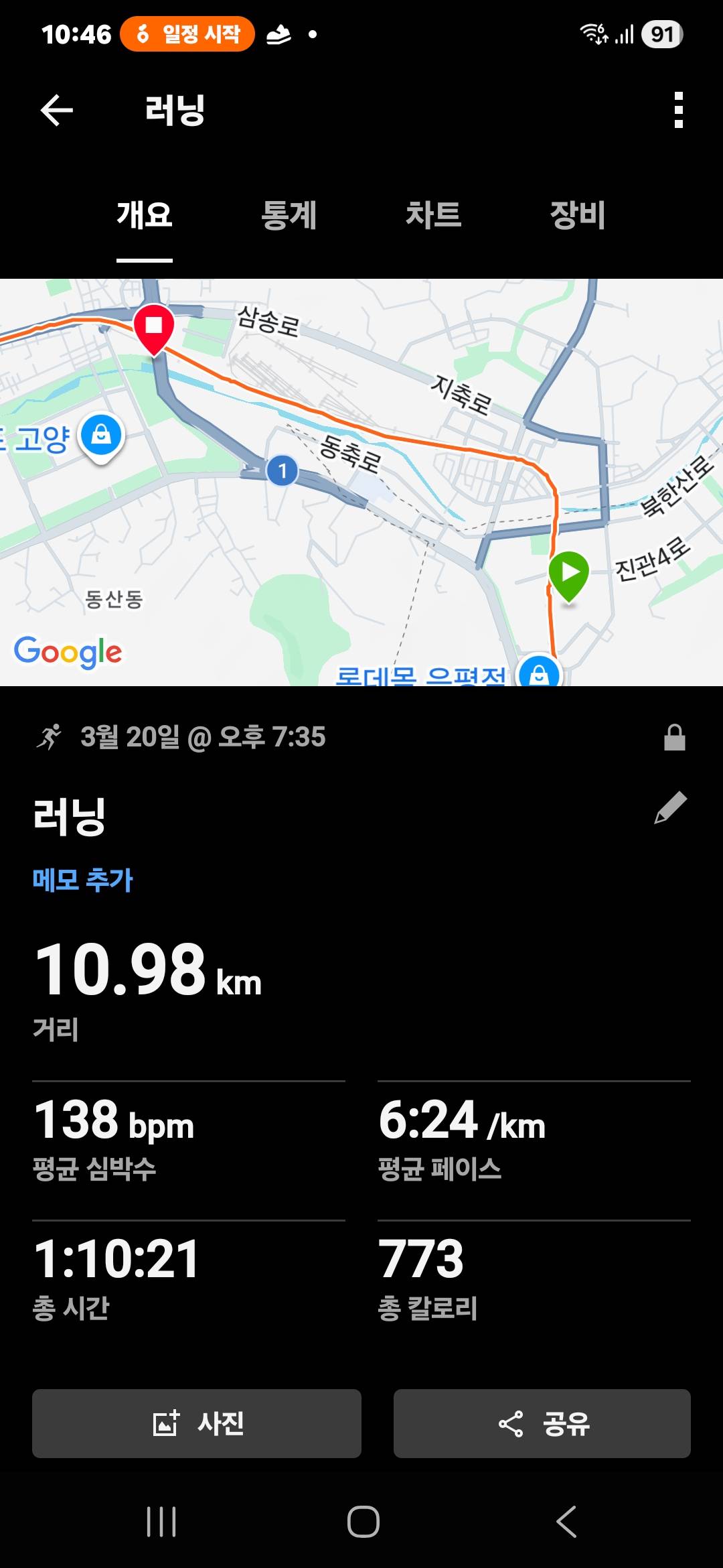run image